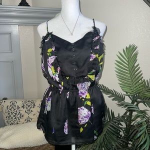Beautiful Gap Floral Peplum Cami
